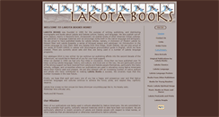 Desktop Screenshot of lakotabooks.com